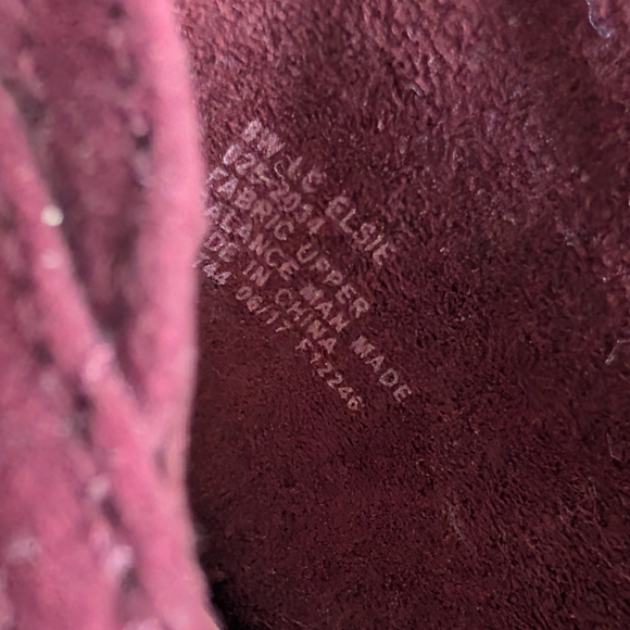 Liz Claiborne Memory Foam Maroon Boots NWT's Sz 8 - Picture 8 of 9